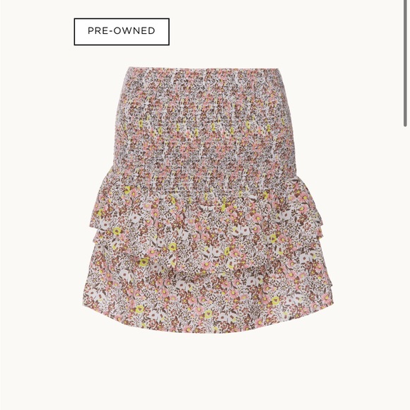 COPY - Nation LTD Multicolor Floral Mini Skirt - Picture 2 of 5